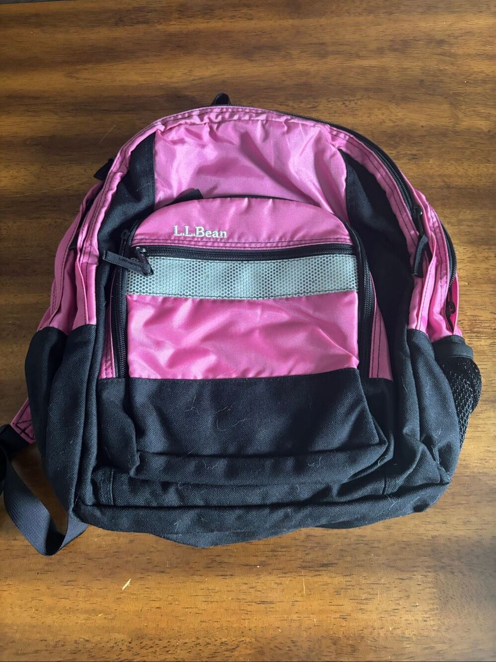 L.L. Bean, small pink backpack